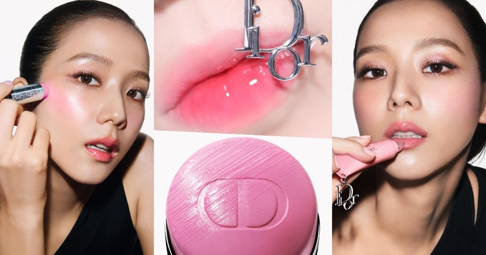 JISOO同款精品彩妝來了！2025最新「迪奧專業後台彩妝系列」夏季最美果凍唇蜜、水潤頰彩棒、絲緞霧光頰彩盤，美出新高！-1
