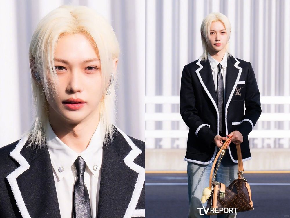 LV王子公主出任務！Felix、王淨兩大宣傳門面飛法國看秀！機場路當伸展台走！-6