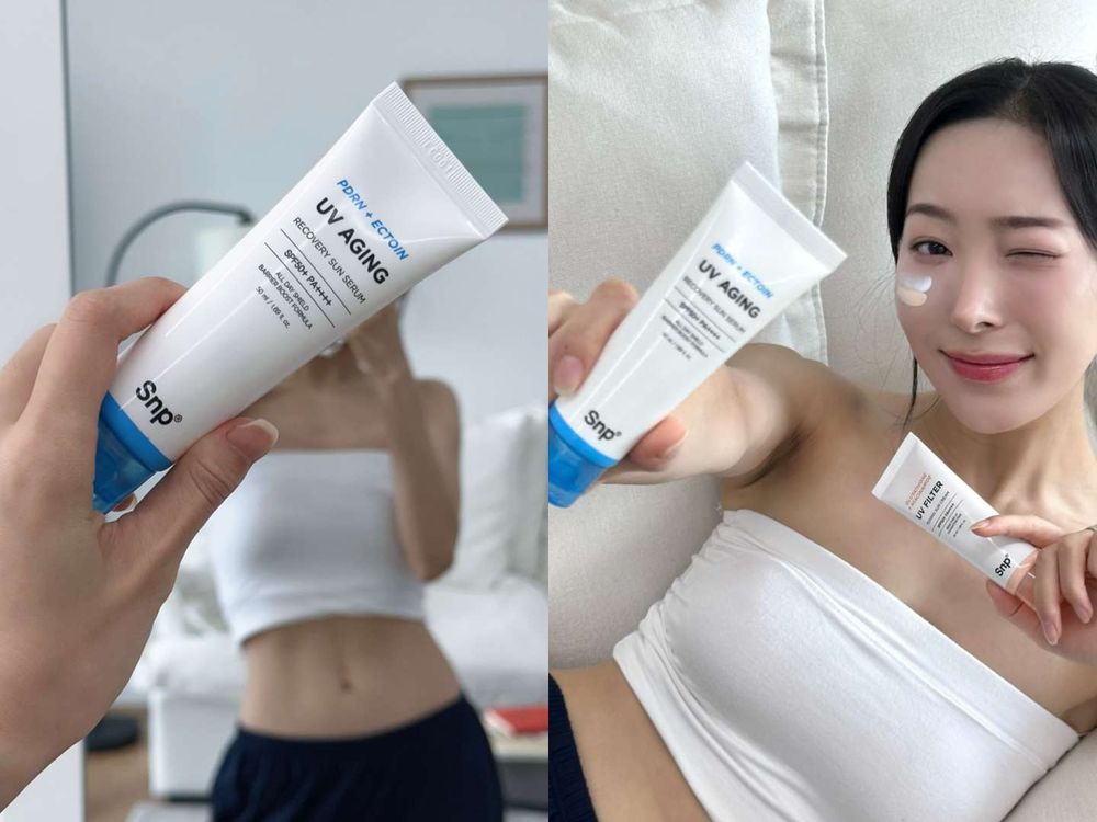 2025韓女愛用防曬乳推薦！i-dle薇娟愛用爆水涼感防曬乳、「PDRN防曬」開賣立刻登上OLIVE YOUNG第一名！-6