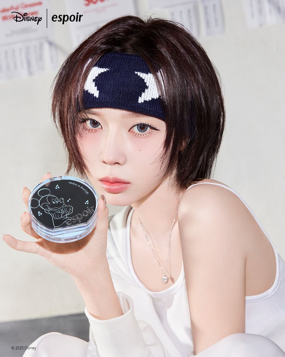 espoir迪士尼限量聯名彩妝來了！aespa Winter最愛米奇米妮氣墊粉撲，微霧微光素裸膚感、迪士尼鐵粉不能錯過！-15