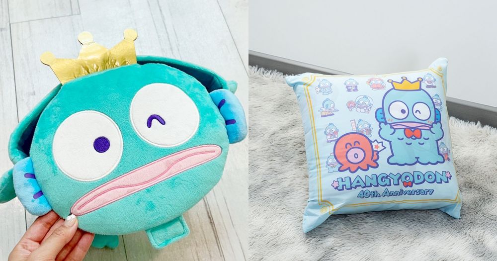 7-11開賣三麗鷗「人魚漢頓抽抽樂」！超可愛「人魚漢頓絨毛收納桶、束口袋、零錢包」全都想帶回家！-1
