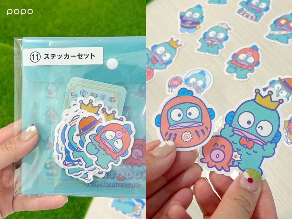 7-11開賣三麗鷗「人魚漢頓抽抽樂」！超可愛「人魚漢頓絨毛收納桶、束口袋、零錢包」全都想帶回家！-11