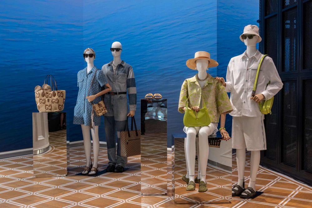 GUCCI 2025夏季上新！包王GG Marmont回歸「氣泡藍、奶油粉」超美、藤編包是預爆款！-2