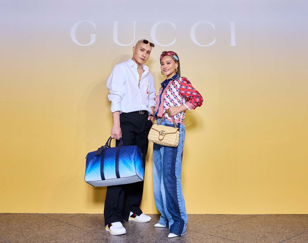 GUCCI 2025夏季上新！包王GG Marmont回歸「氣泡藍、奶油粉」超美、藤編包是預爆款！-24