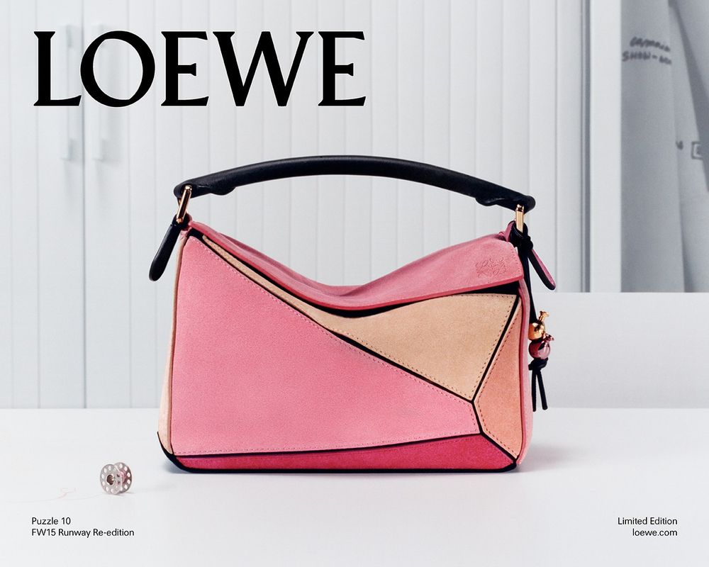 LOEWE經典包王Puzzle十周年了！推出限定版拼圖包、台北期間空間，資深鐵粉必朝聖！-7