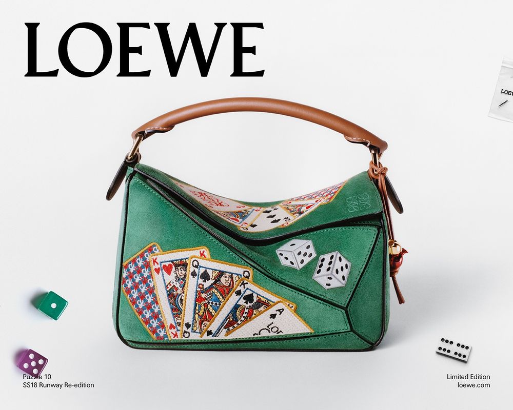 LOEWE經典包王Puzzle十周年了！推出限定版拼圖包、台北期間空間，資深鐵粉必朝聖！-8