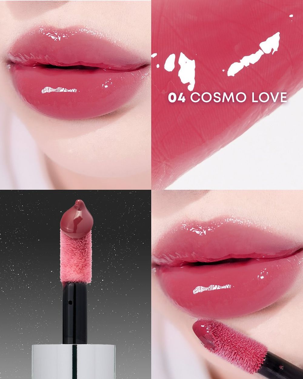 紅遍全球話題唇彩！泰國小眾彩妝Love Potion「玻璃光星球吊飾唇釉」，光滑鏡面妝感＋一抹撫平唇紋，綻放星際級美力！-17