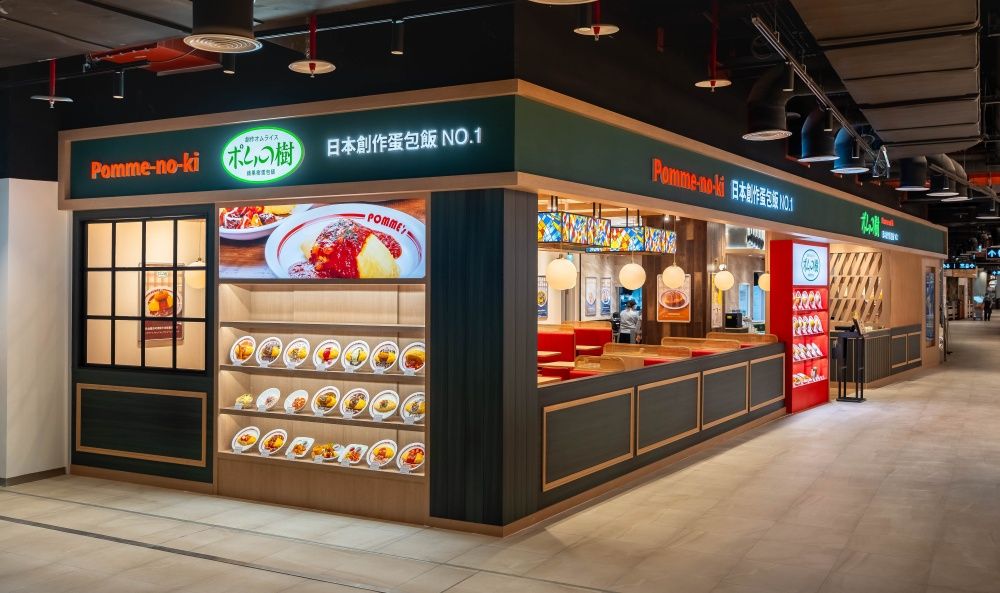 日妞超愛「ポムの樹 蘋果樹蛋包飯」插旗南港LaLaport！巨無霸蛋包飯比臉還大、必點菜單一次看！-3