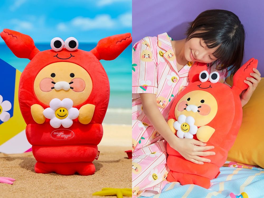 Kakao Friends和Jennie也愛的Wiggie Wiggle聯名了！「龍蝦春植玩偶、手持風扇」必買一次看！-14
