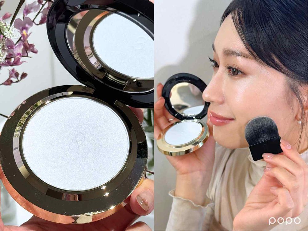 2025冰藍彩妝大勢！PRADA潤唇膏、YSL皮革蜜粉...「藍色定妝粉、飾底乳」這樣用膚質自帶透明感！-9