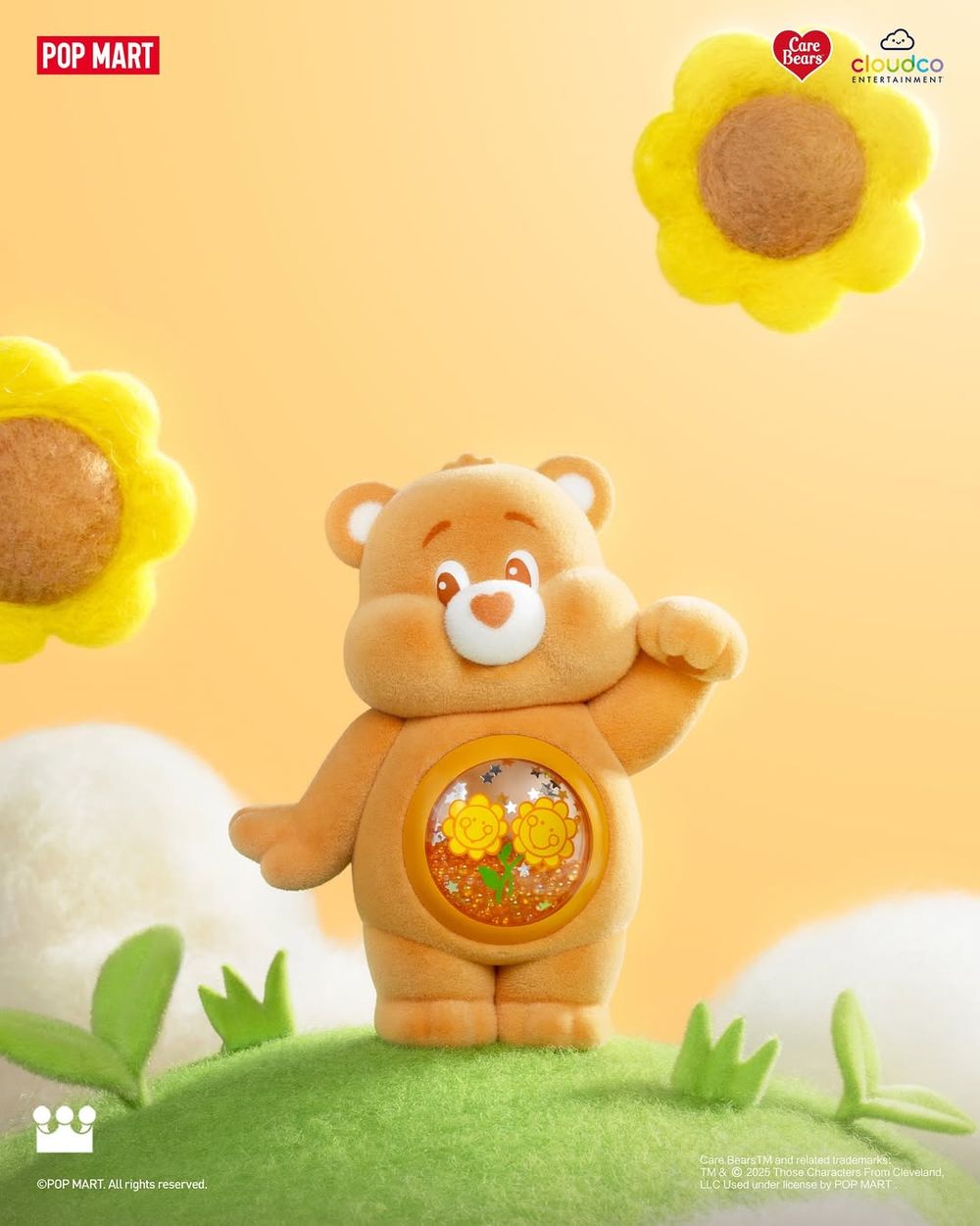 泡泡瑪特跟Care Bears聯名了！10款Q翻彩虹熊公仔全都想帶回家、肚肚還有亮片流沙太精緻！-6