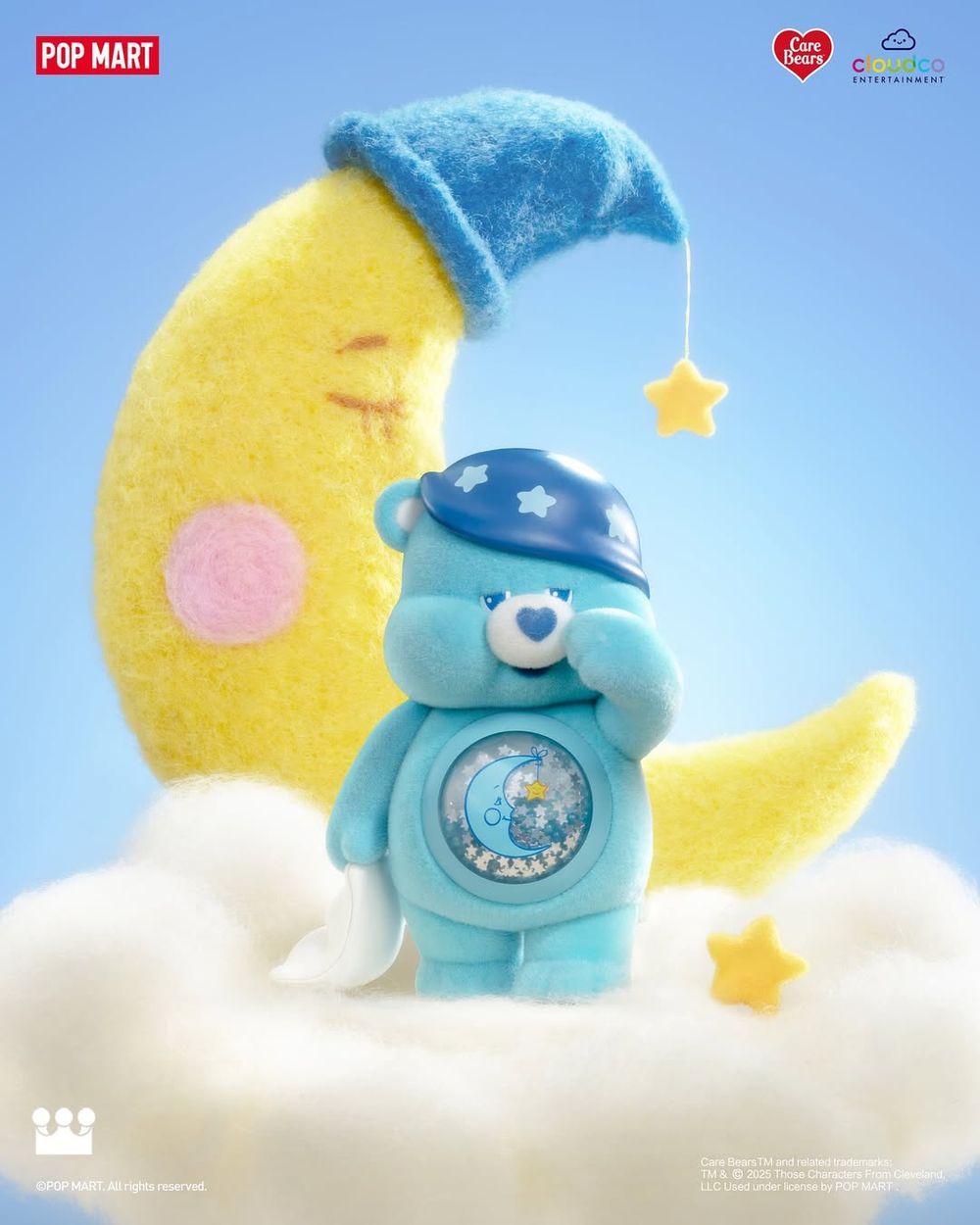 泡泡瑪特跟Care Bears聯名了！10款Q翻彩虹熊公仔全都想帶回家、肚肚還有亮片流沙太精緻！-5