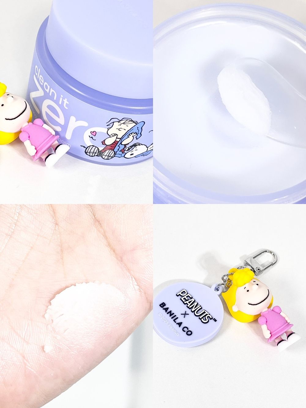最強美妝聯名登場！BANILA CO「國民卸妝膏」穿上Snoopy外殼，史努比隨身鏡掛飾只在OLIVE YOUNG獨賣！-7