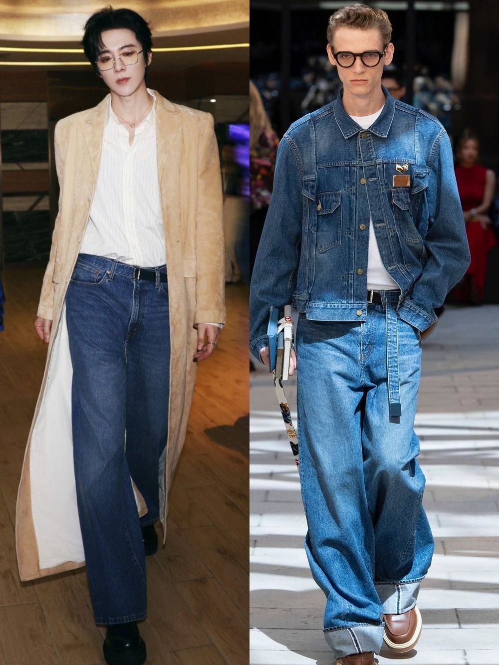 模特穿起來是兩回事？！《折腰》劉宇寧「驚人比例」曝光！穿Levi’s聯名褲不用反摺也剛好？！-0