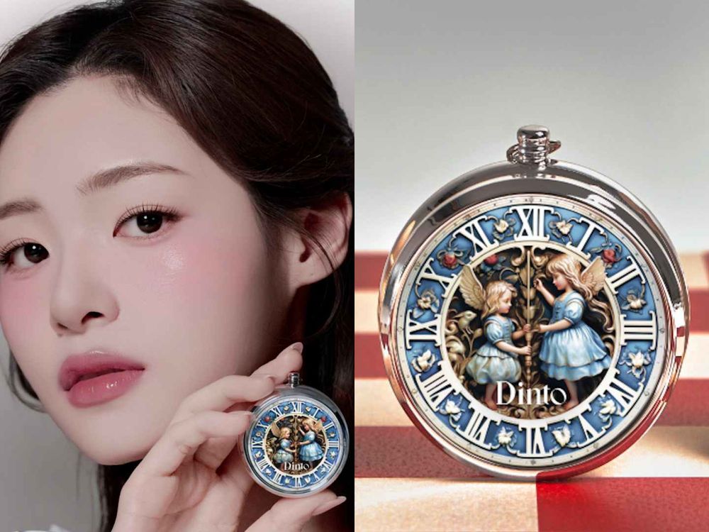 震撼美妝界夢幻逸品！Dinto「愛麗絲唇頰霜」古典懷錶設計、個人色彩配色，聖水洞快閃搶先開賣、預約人數破表！-15