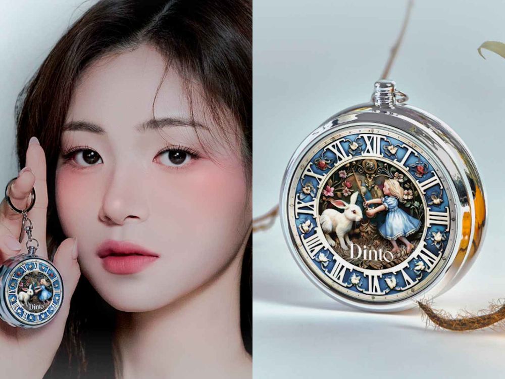 震撼美妝界夢幻逸品！Dinto「愛麗絲唇頰霜」古典懷錶設計、個人色彩配色，聖水洞快閃搶先開賣、預約人數破表！-16