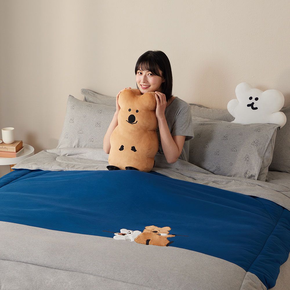 矮袋鼠粉絲瘋掉！DINOTAENG聯名居家用品台灣就買得到、QUOKKA床包&BOBO抱枕全都想買！-11