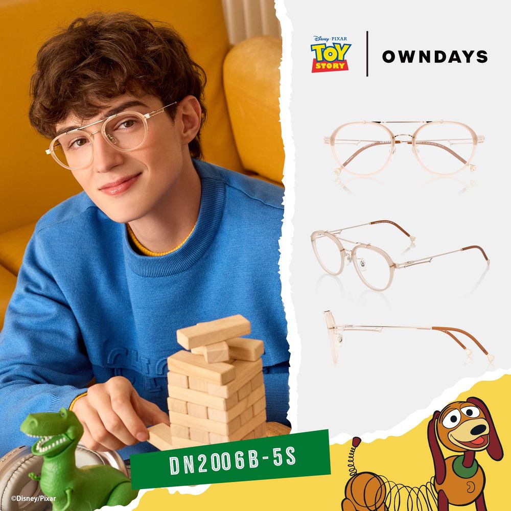 OWNDAYS聯手《玩具總動員》推出12款眼鏡！熊抱哥、三眼怪全都有、胡迪眼鏡盒不能錯過！-8