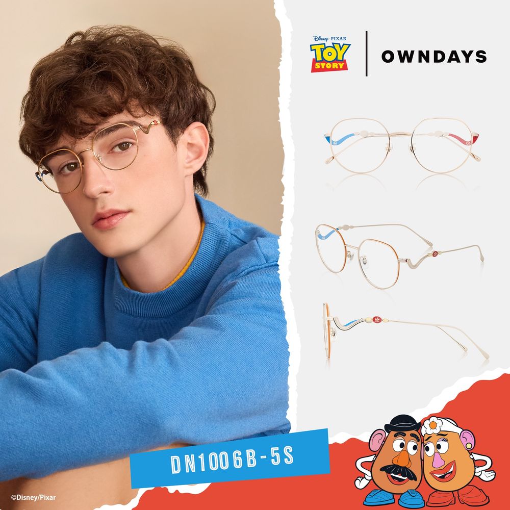 OWNDAYS聯手《玩具總動員》推出12款眼鏡！熊抱哥、三眼怪全都有、胡迪眼鏡盒不能錯過！-7