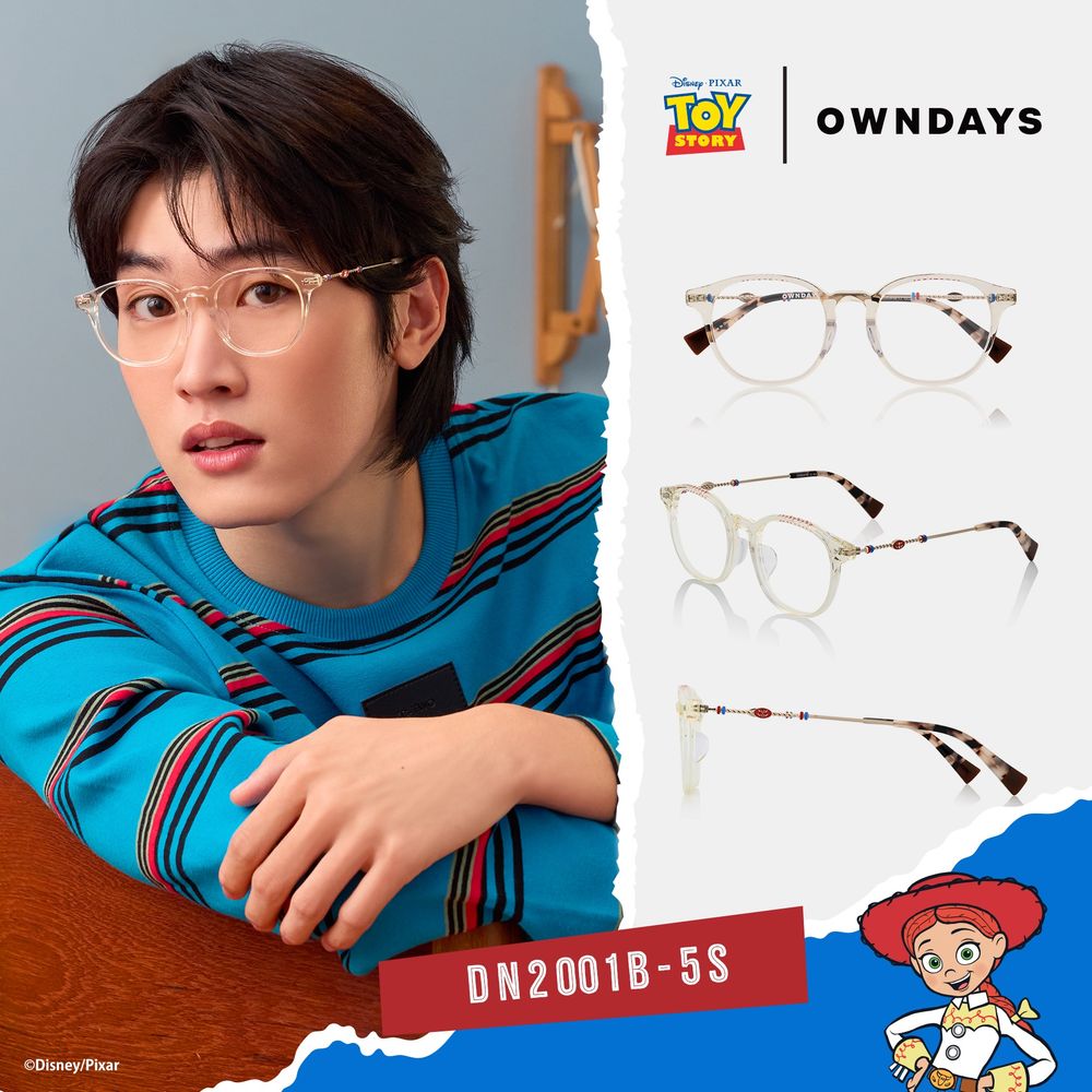 OWNDAYS聯手《玩具總動員》推出12款眼鏡！熊抱哥、三眼怪全都有、胡迪眼鏡盒不能錯過！-4
