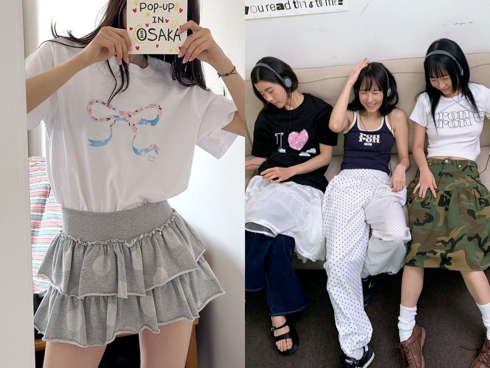 韓國女大生必逛3間韓牌推薦！Jennie小蝴蝶結衣、淨漢貓貓T...原來台灣也買得到！-7