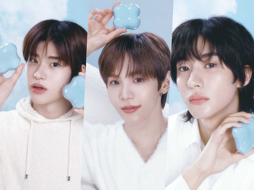 RIIZE全團愛用底妝揭曉！ETUDE「雲朵氣墊」特調藍色粉末、一拍透亮貼膚，韓妞最愛不脫妝原生水霧肌！-7
