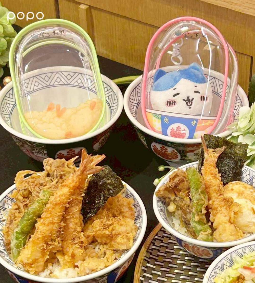 超可愛「天丼娃包」免費送！金子半之助最新「塔可飯雙饗丼」強勢登場、點七夕套餐再送兩款收納包！-5