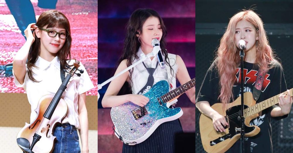 韓網公認6位樂器演奏超強的KPOP女偶像！Rosé、薇娟展現音樂天賦，IU獲封超全能音源女王！-1