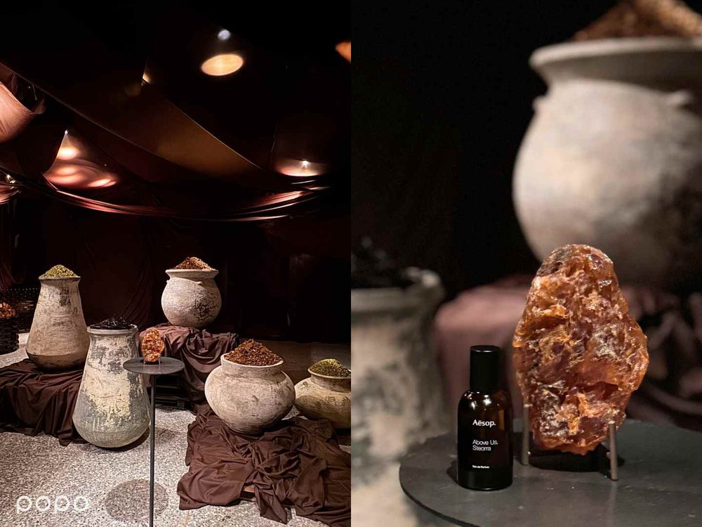 Aesop全新「蒼穹之上．引香水」登場！首款「辛香琥珀調」融入皮革、小荳蔻、香草莢，交織出甜潤而不膩的暖辛香味！-7