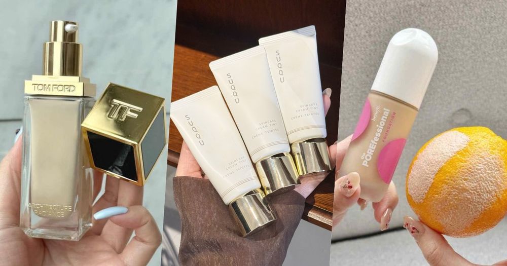 2025下半專櫃/開架粉底液新品！SUQQU奢潤修顏霜、TOM FORD養膚水光粉底...，「這款」一抹毛孔瑕疵全隱形！-1