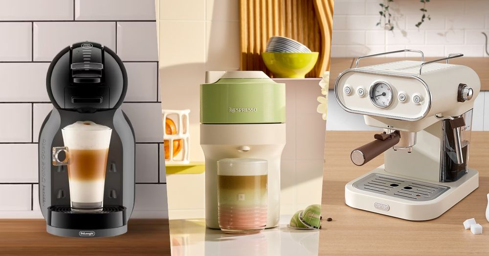 2025必買3台膠囊咖啡機推薦！Nespresso開心果綠咖啡機美翻天、「這台」迷你咖啡機小套房也放得下！-1