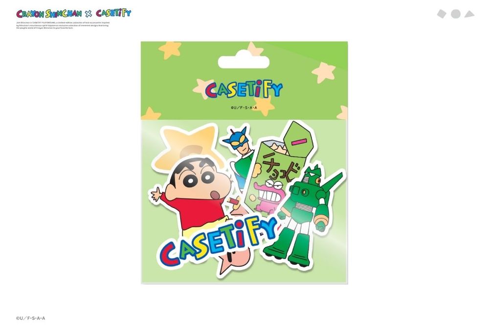 超想要Q屁屁手機支架！蠟筆小新 x CASETiFY聯名了！小白耳機收納包神還原！-9
