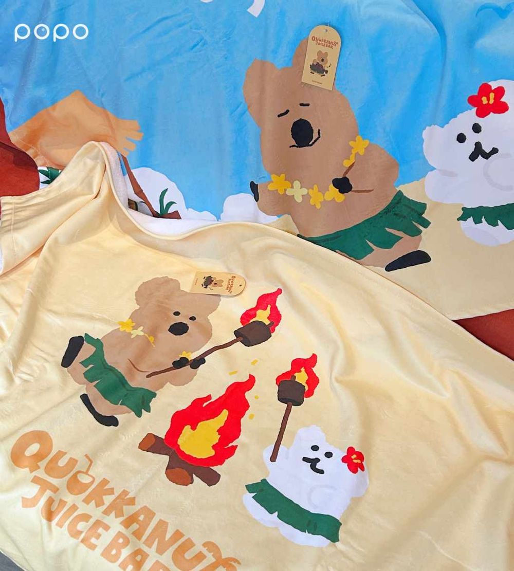 爭鮮跟DINOTAENG聯名了！萌炸「夏威夷風QUOKKA抱枕、絨毛零錢包」必買，還有限定店裝要拍！-9