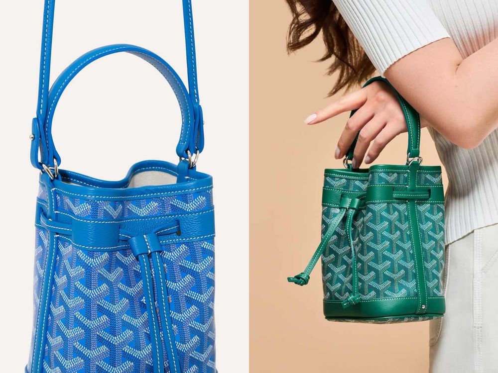 搶到一咖就滿足！Goyard全新5款「迷你包家族」悄悄登場！菜籃子、水桶包全都可愛升級！-4