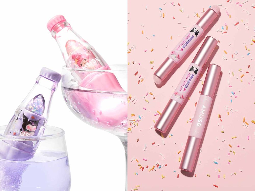 AMUSE攜手「美樂蒂＋酷洛米」聯名彩妝登場！韓女最愛美妝換上限量萌裝、張員瑛同款色號必搶，開賣日期快看！-5