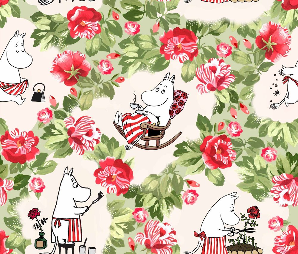 Cath Kidston真的很會聯名！姆明家族「嚕嚕米托特包、票夾、短夾」通通超可愛！-23