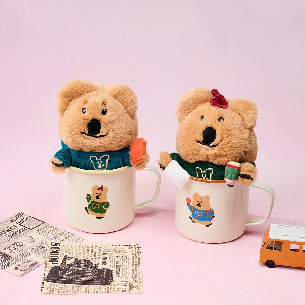 7-11開賣超可愛DINOTAENG上學系列福賞！「QUOKKA校車造型側背包、BOBO小玩偶」全都太想要！-4