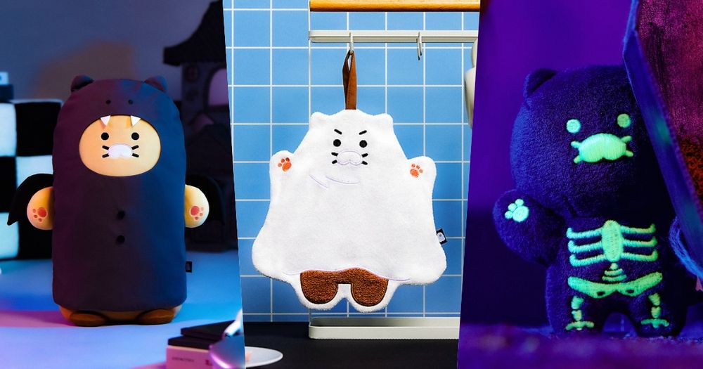 Kakao Friends鬼月限定「恐怖貓咪」系列開賣！「夜光骷髏春植吊飾、吸血鬼春植抱枕」全都太想要！-1