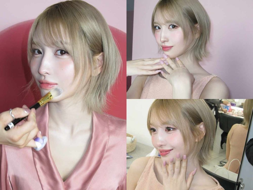 韓國彩妝師默默不說「妝容服貼」密技！妝前冰敷、善用飾底乳...，定妝噴霧這樣用才能真正控油不掉妝！-13