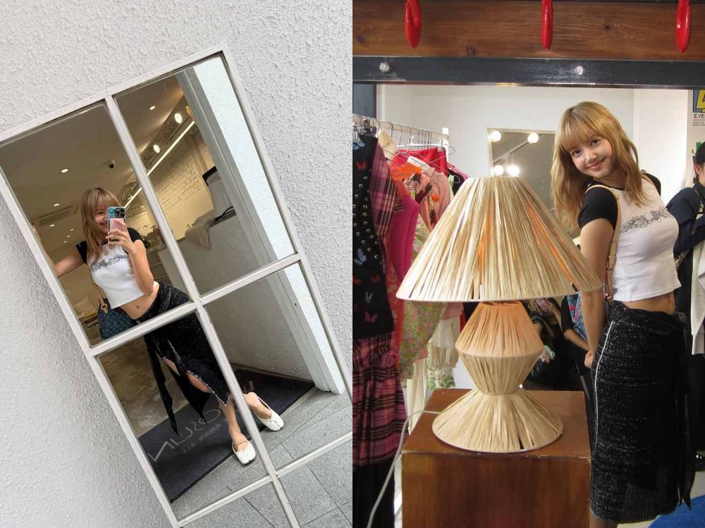 2025韓星穿什麼？Diesel悄悄霸佔愛豆衣櫥！Lisa、Karina同款裙子都是他們家！-5
