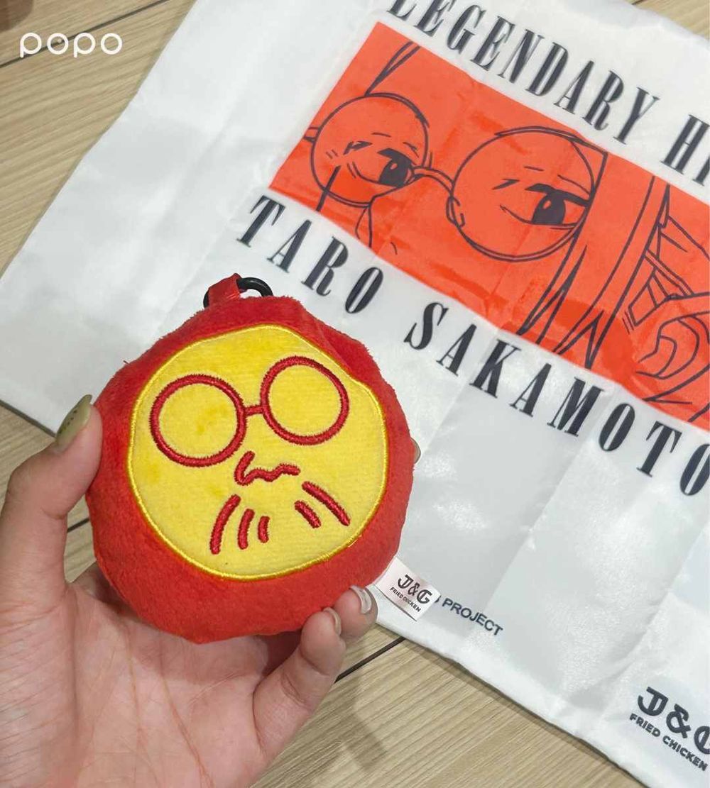 繼光香香雞《坂本日常》聯名第二波來了！四款限量卡牌超欠收藏、還有大頭坂本購物袋&抱枕免費送！-6