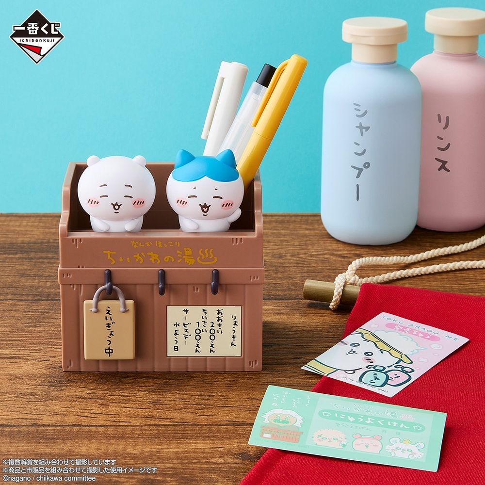 日妞社群暴動！吉伊卡哇最新「澡堂時光一番賞」泡澡小八抱枕、喝牛奶烏薩奇公仔可愛爆炸，這天開賣！-13