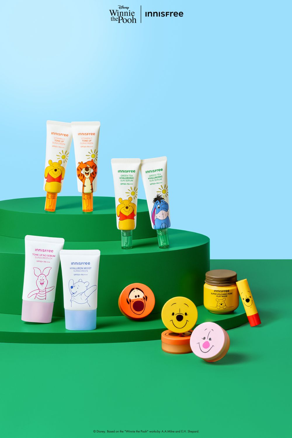  吃可愛長大！INNISFREE x小熊維尼聯名限量開搶，綠茶防曬、控油蜜粉換上跳跳虎、屹耳包裝，超萌保冷袋只送不賣！-12