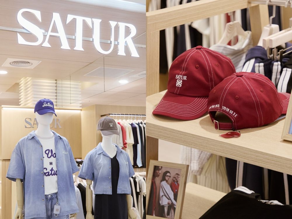 韓國爆火品牌「SATUR」高雄也逛得到了！台灣限定帽款質感勃根地紅超好看！高雄朋友快衝！-4