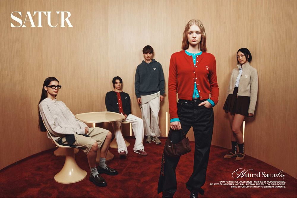 韓國爆火品牌「SATUR」高雄也逛得到了！台灣限定帽款質感勃根地紅超好看！高雄朋友快衝！-8