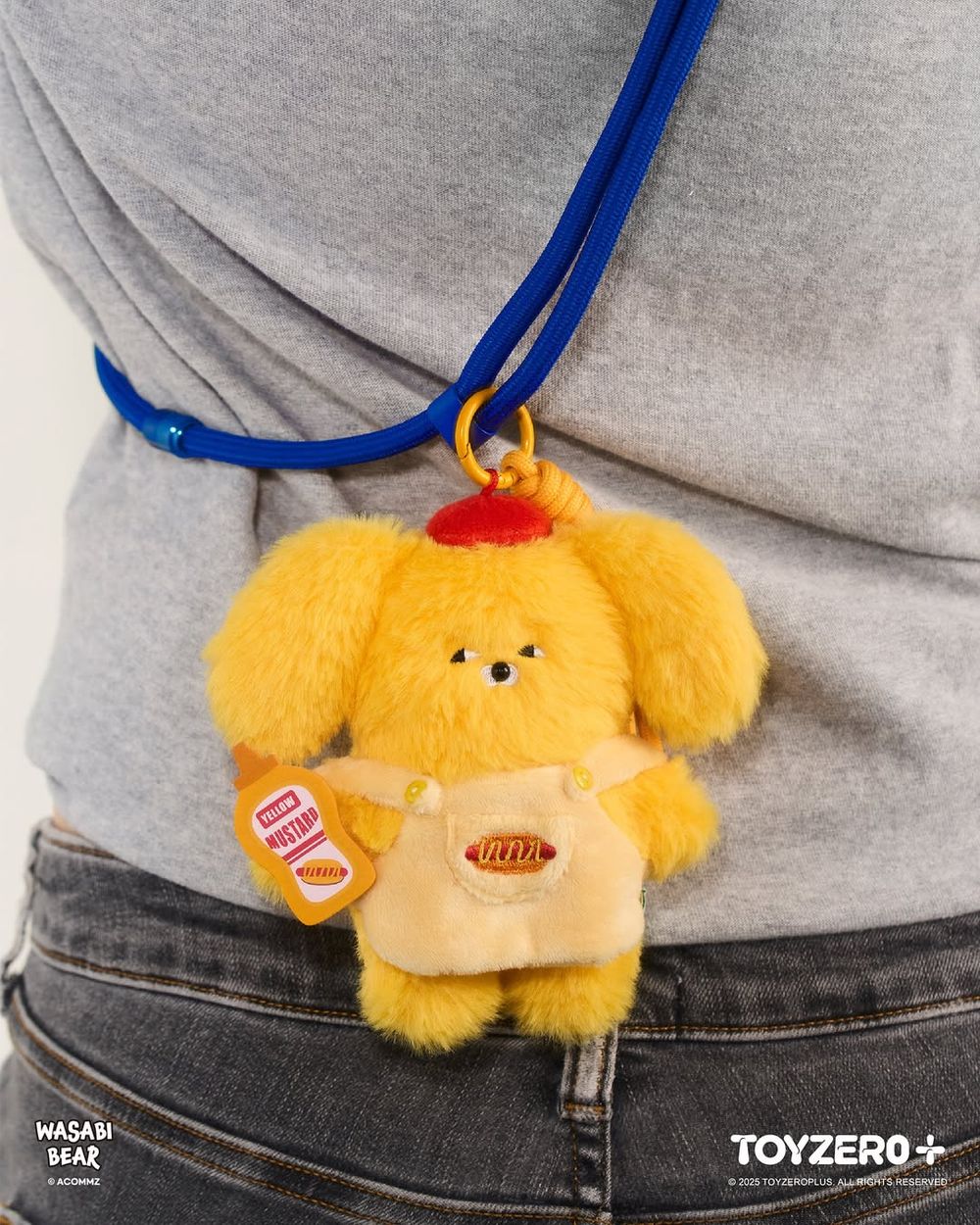 韓妞瘋搶WASABI BEAR「調味料系列」絨毛吊飾全家就買得到！跩萌「黃芥末熊、辣椒醬熊」都Q翻！-11