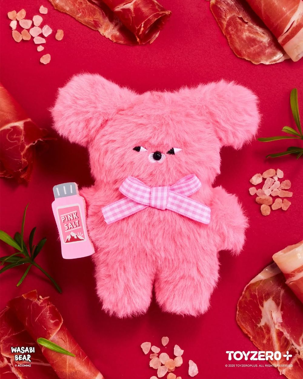 韓妞瘋搶WASABI BEAR「調味料系列」絨毛吊飾全家就買得到！跩萌「黃芥末熊、辣椒醬熊」都Q翻！-8