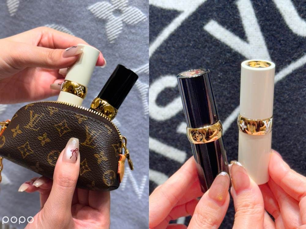 路易威登彩妝櫃空降台北101！LV精品彩妝＋奢華配件「必買TOP5」，高級唇膏精選色、仙女潤唇膏、彩妝收納精品包必搶！-8