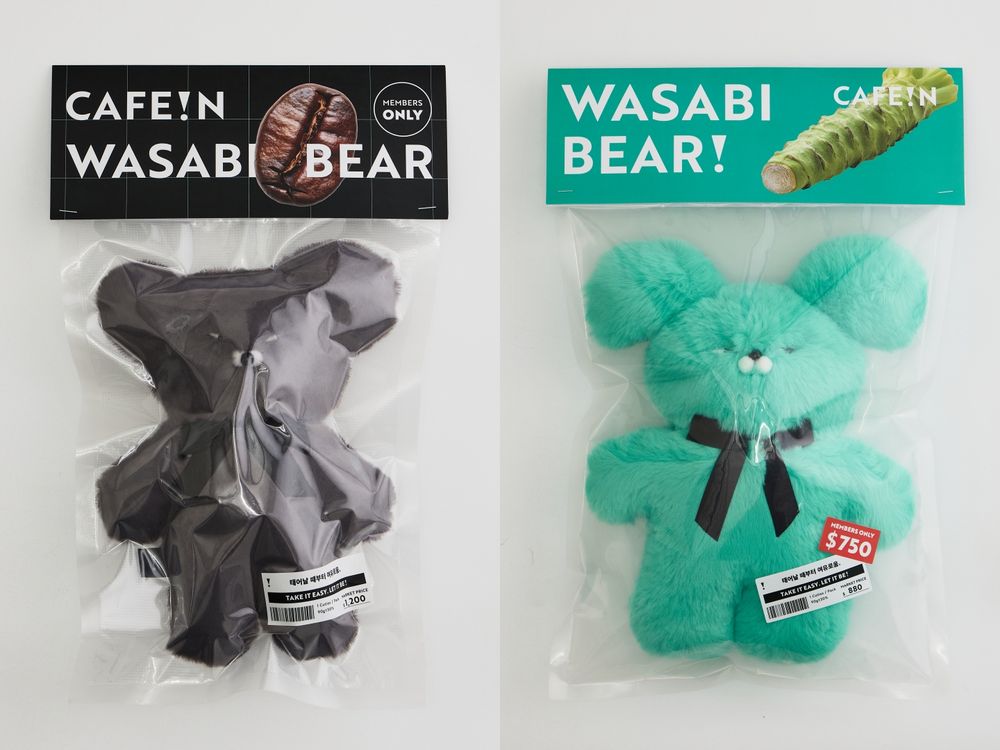 CAFE!N跟韓國爆紅「WASABI BEAR」聯名了！超Q造型杯身&限定店裝太欠打卡、還有芥末熊絨毛吊飾要搶！-3