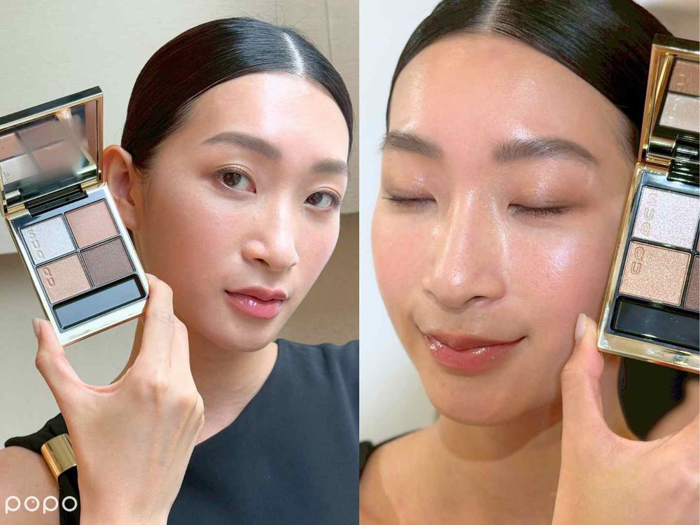 SUQQU秋冬彩妝新品登場！高級實用大地色眼影盤、立體光修顏乳、裸光遮瑕蜜，層疊上妝、解鎖大人系奢華優雅妝感！-15